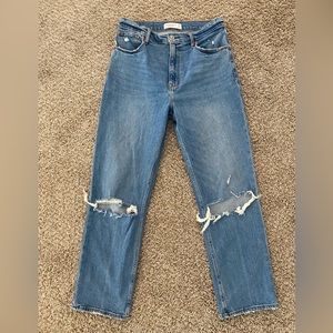 Abercrombie and Fitch Ankle Straight Ultra High Rise 29/8L